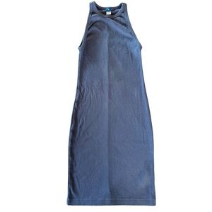 Old Navy Royal Blue Sleeveless Ribbed BodyCon Midi Summer Sleeveless Dress XS